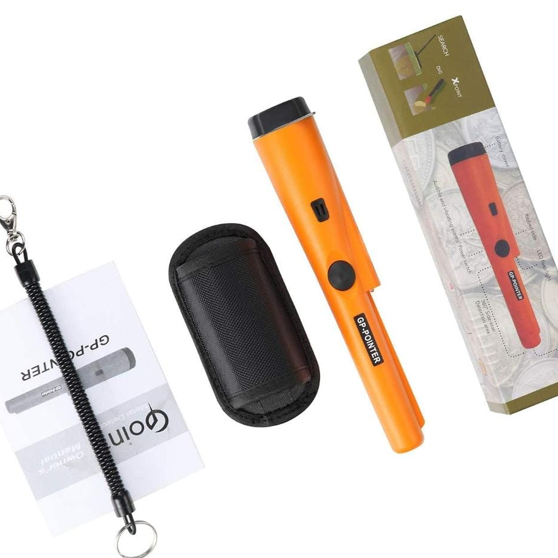 Detector Metales Portátil Localizador De Mano 4