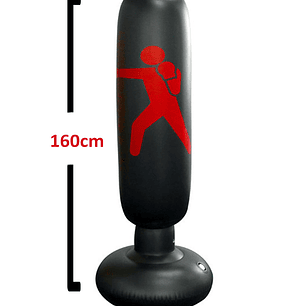 Saco De Boxeo Inflable + Inflador