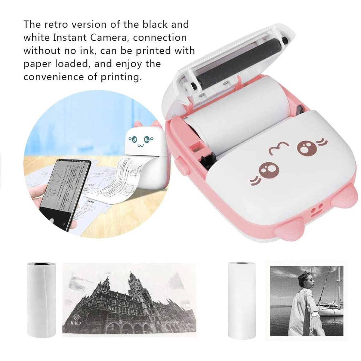KittyPrint™ | Mini Impresora Térmica Portátil Bluetooth Gatito
