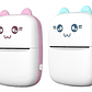 Mini Impresora Térmica Portátil Bluetooth Gatito + 1 Rollo - Miniatura 6
