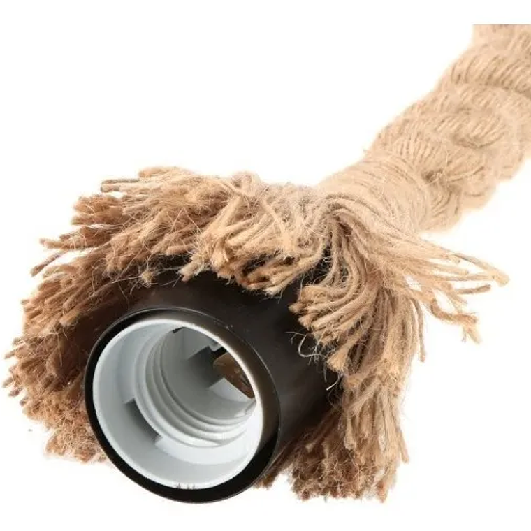 Lampara Colgante Soga Decorativo Vintage E27 2