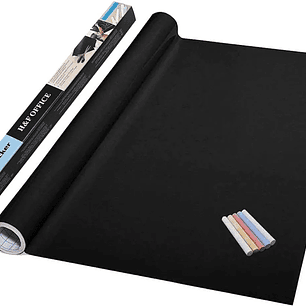 Pizarra Sticker Autoadhesiva Vinilo + Tizas Surtidas