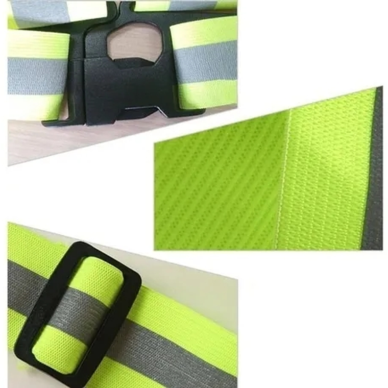 Arnés Elástico Con Reflectante Ajustable Bicicleta, Running 2