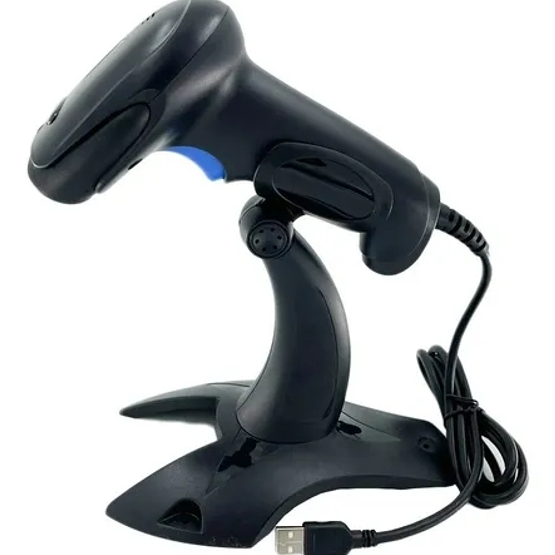 Lector Codigo De Barra Laser Usb Con Base 2