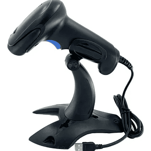 Lector Codigo De Barra Laser Usb Con Base