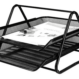 Organizador Escritorio Archivador Bandeja Oficina 2 Niveles