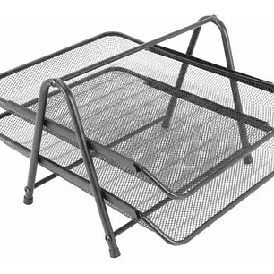 Organizador Escritorio Archivador Bandeja Oficina 2 Niveles