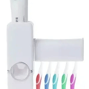 Dispensador Automático Pasta Dientes Porta Cepillo