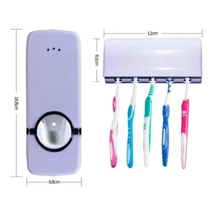 Dispensador de pasta de dientes automático