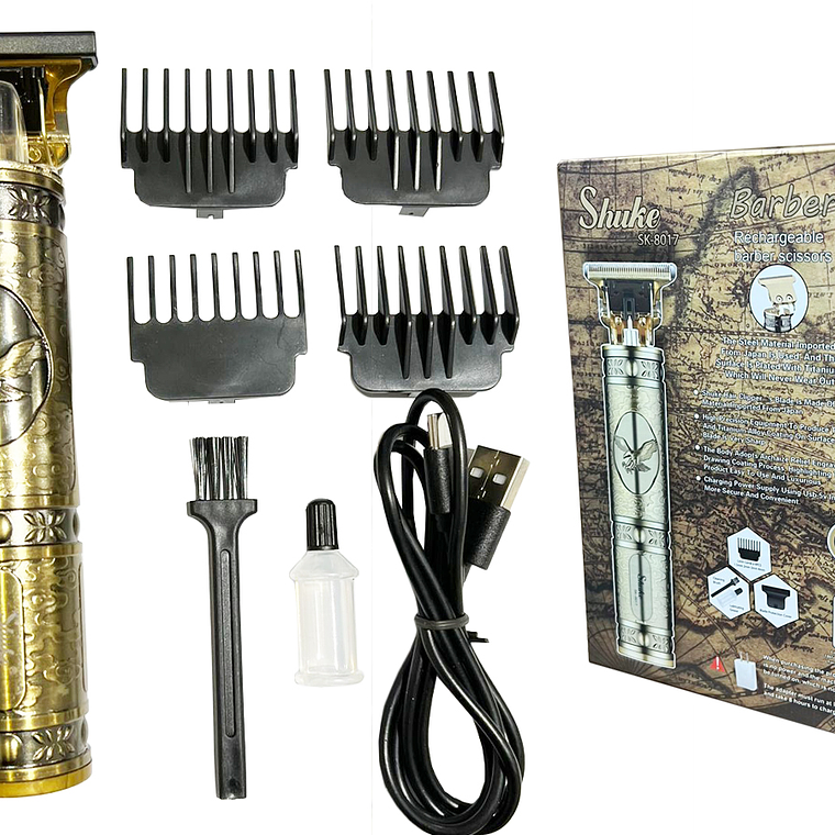 Afeitadora Eléctrica Maquina Corta Pelo Barba Recortadora 1