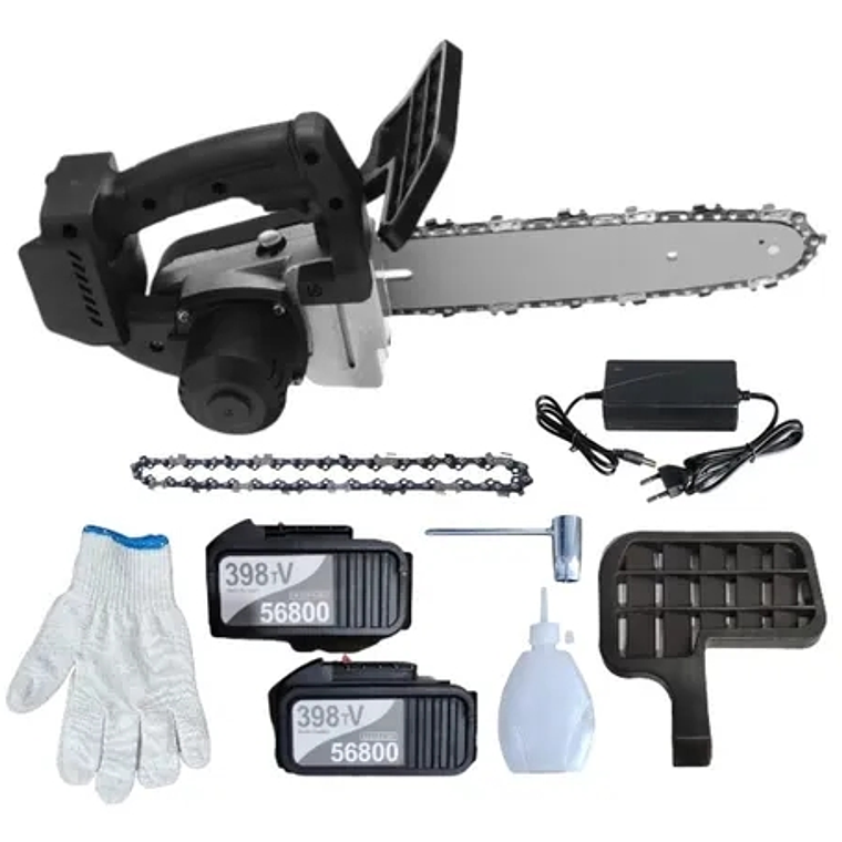 Motosierra Inalámbrica 12 Pulgadas 2 Baterías 2000w 1