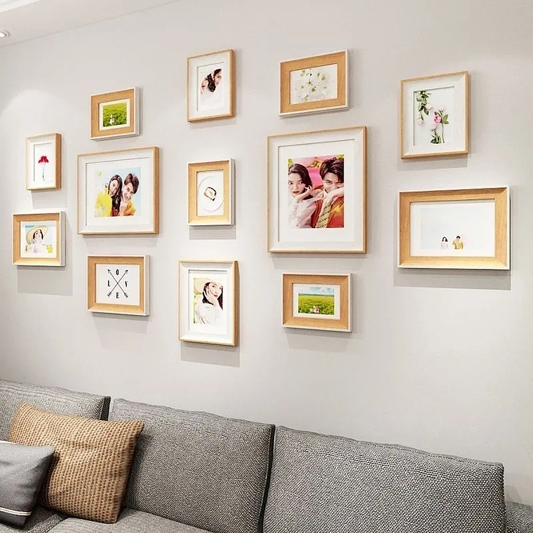 Set Marcos Foto Decorativo Pared 13 Piezas 2