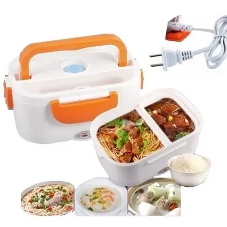 Lonchera Eléctrica Cuchara Caja Almuerzo Colación 2