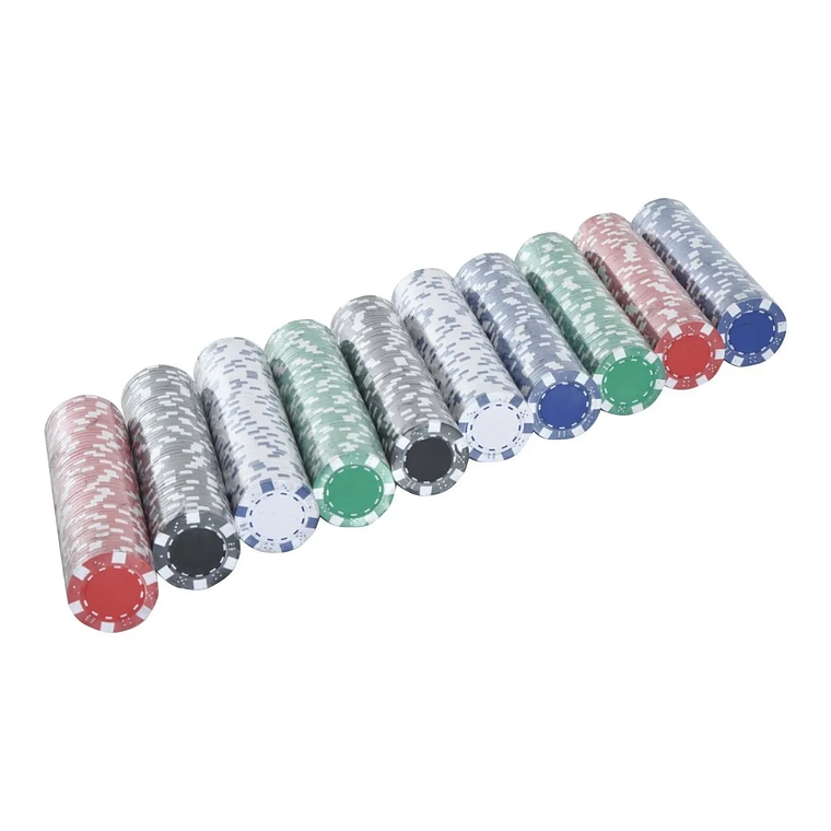 Set Poker Profesional 500 Fichas 11,5gr + Maleta Aluminio 2