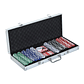 Set Poker Profesional 500 Fichas 11,5gr + Maleta Aluminio - Miniatura 1