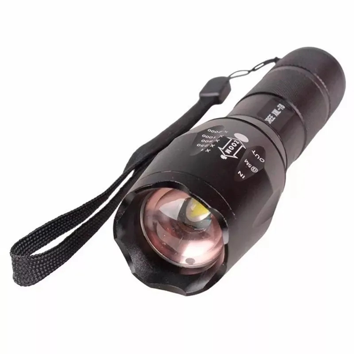 Linterna Tactica Recargable Zoom T6 6000 Lm 1