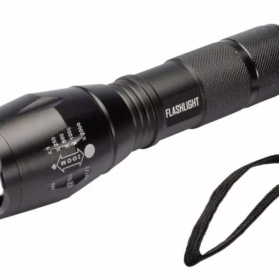 Linterna Tactica Recargable Zoom T6 6000 Lm 2