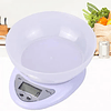 Balanza Pesa Digital De Cocina Hasta 1g-5kg Alta Precisión
