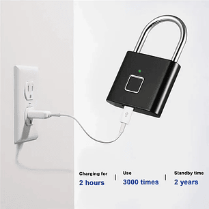 Candado Inteligente Con Huella Dactilar Sin Llave