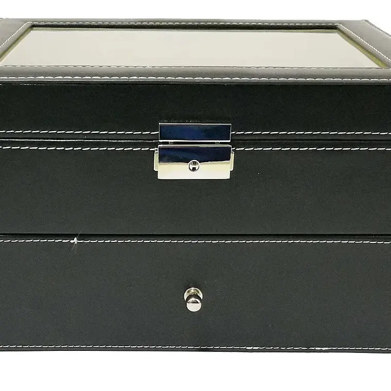 Caja Organizadora 20 Relojes Con Cajonera 3