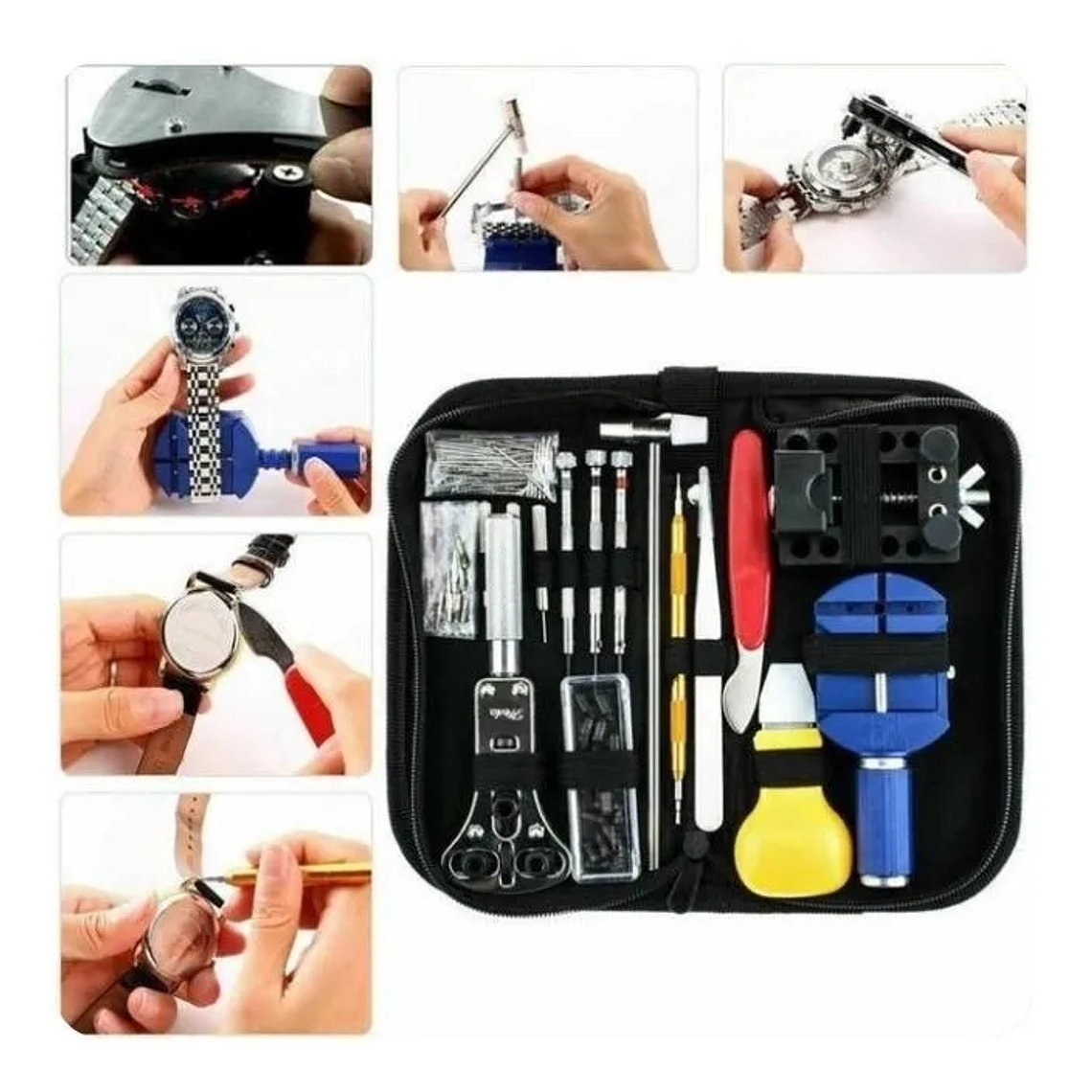 Kit Herramientas Reparación De Relojes 147 Pcs 1