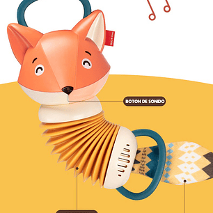 Zorro Acordeón Juguete para Bebé 
