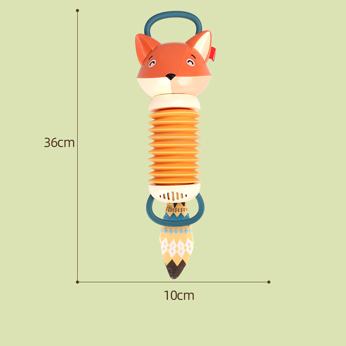 Zorro Acordeón Juguete para Bebé  4