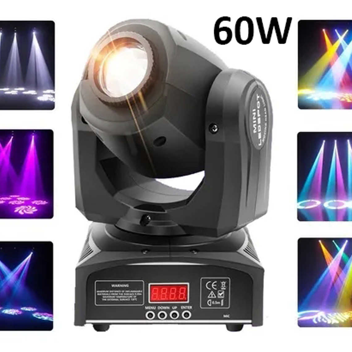 Cabeza Movil Robotica Led 60w Fiestas 1