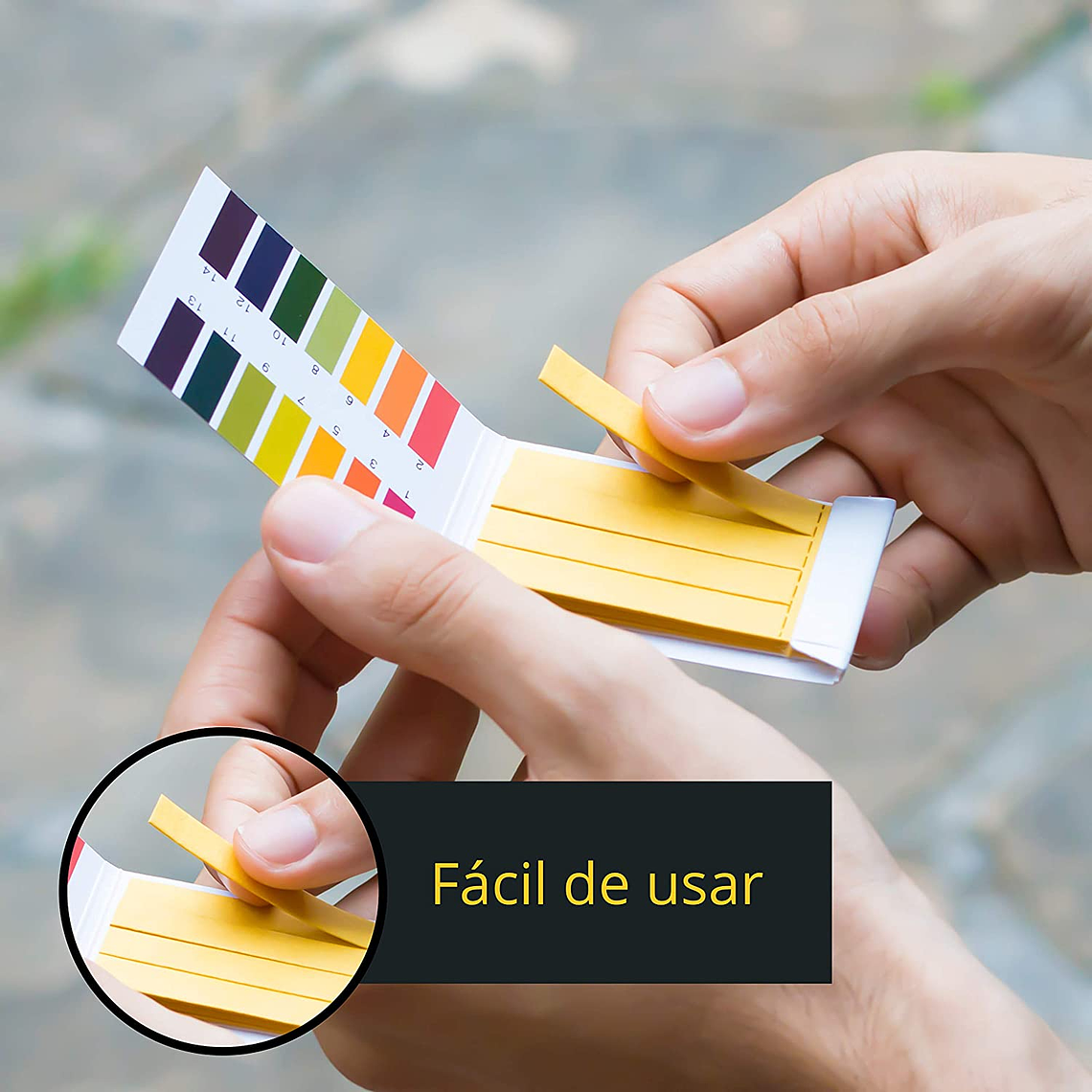 80 Tiras de Papel para Medir PH 1-14 Universal 3