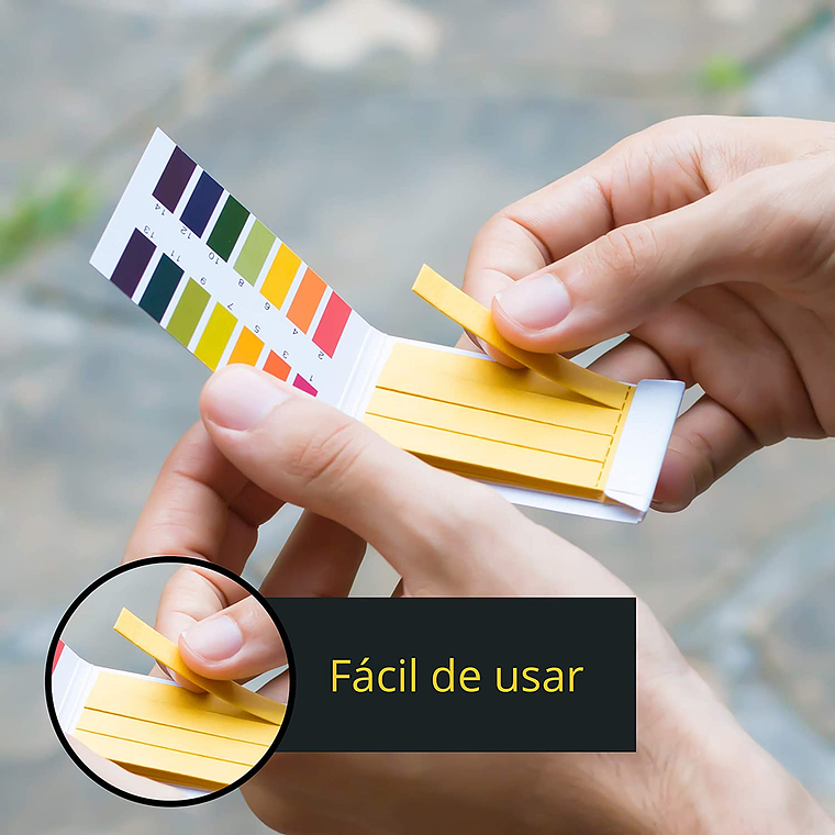 80 Tiras de Papel para Medir PH 1-14 Universal 3
