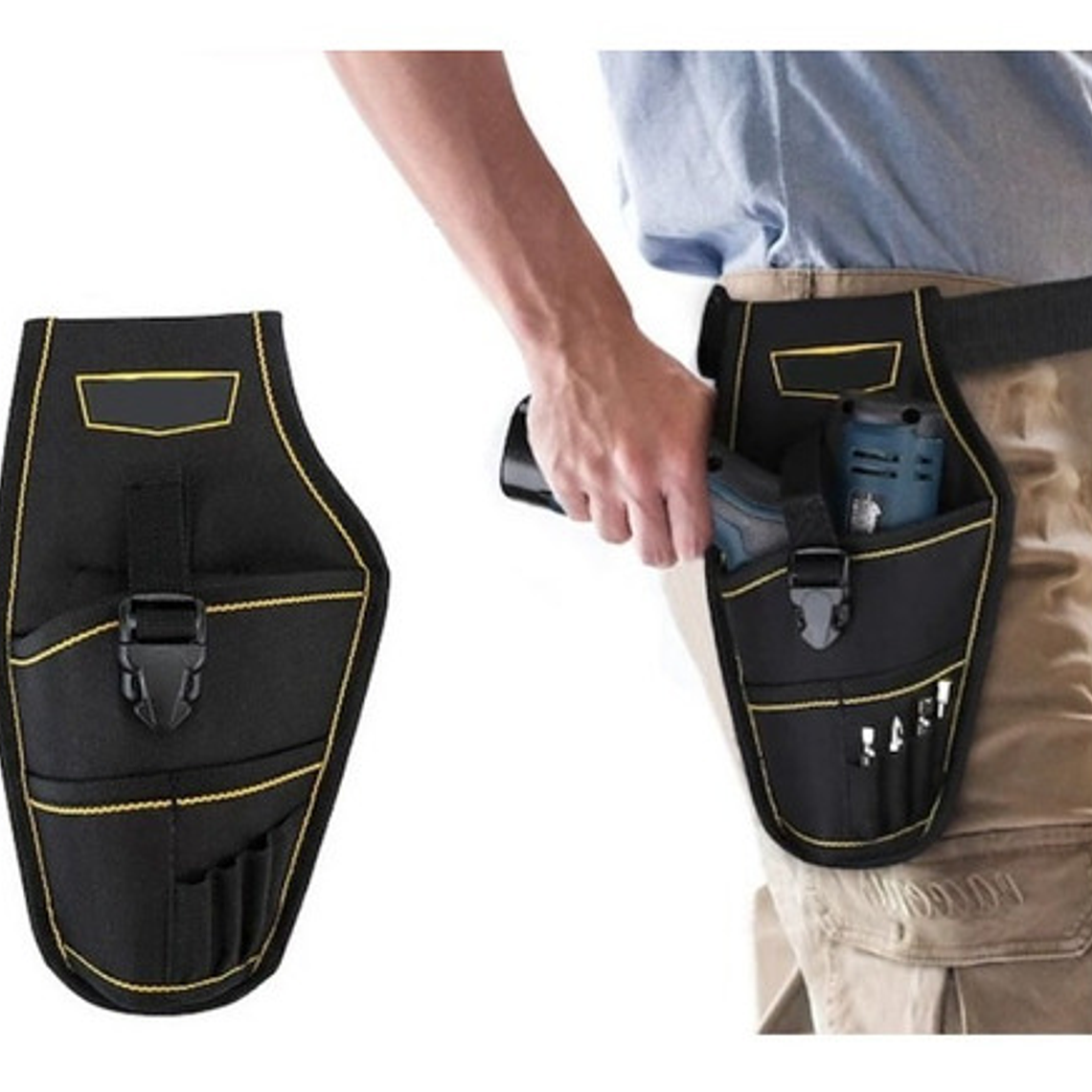 Bolsa Coleto Porta Herramienta, Taladro 1