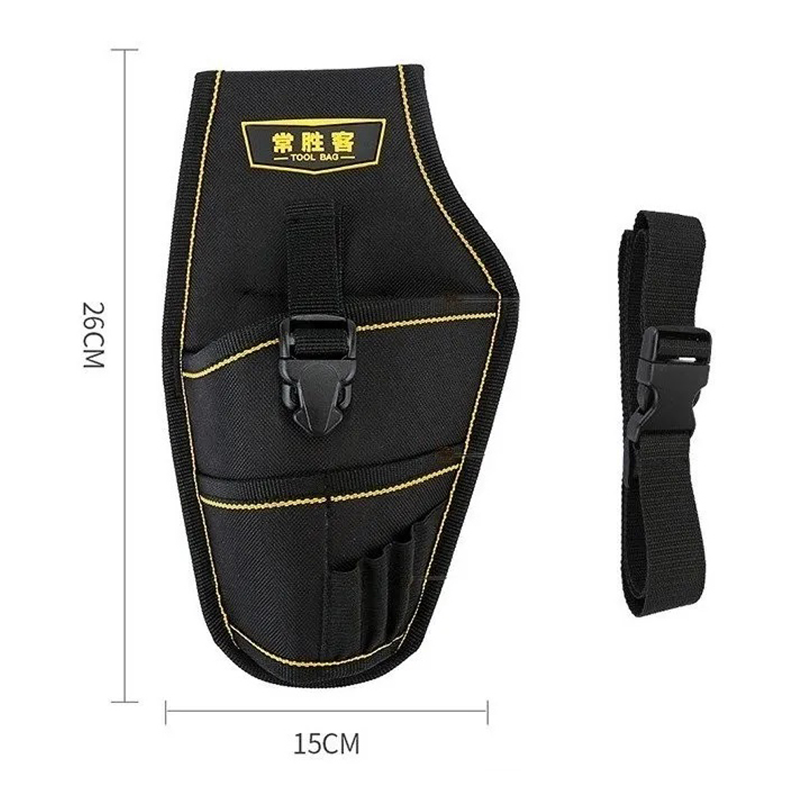 Bolsa Coleto Porta Herramienta, Taladro 3