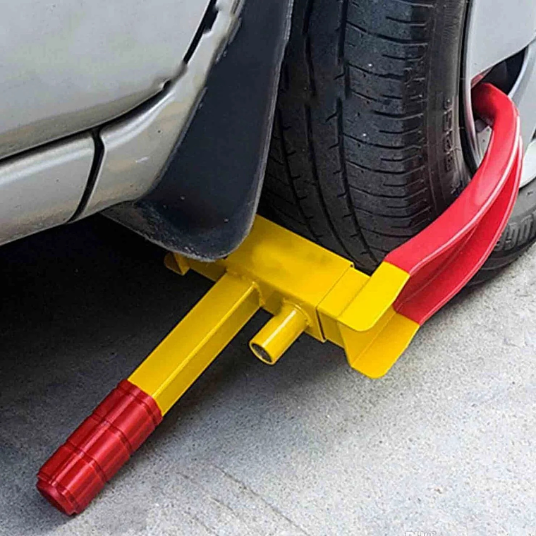 Candado Traba Rueda de Auto 2