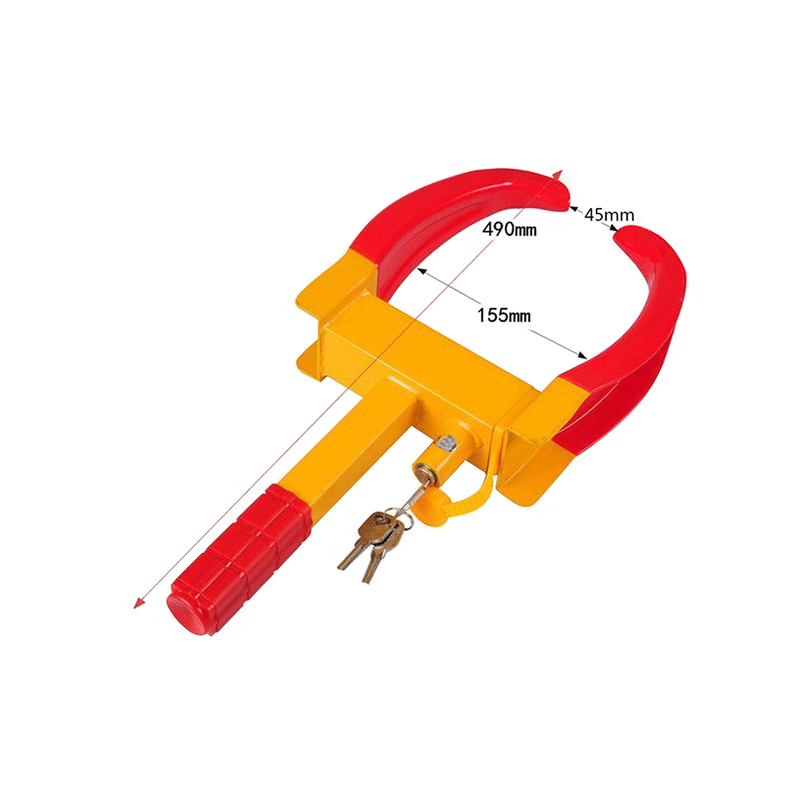 Candado Traba Rueda de Auto 3