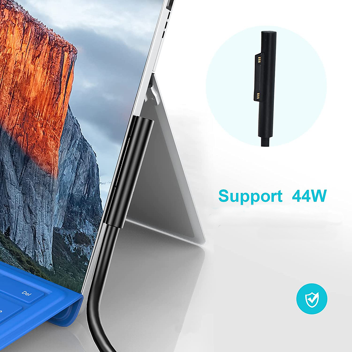 Cargador de Notebook Surface 15v 44w 2