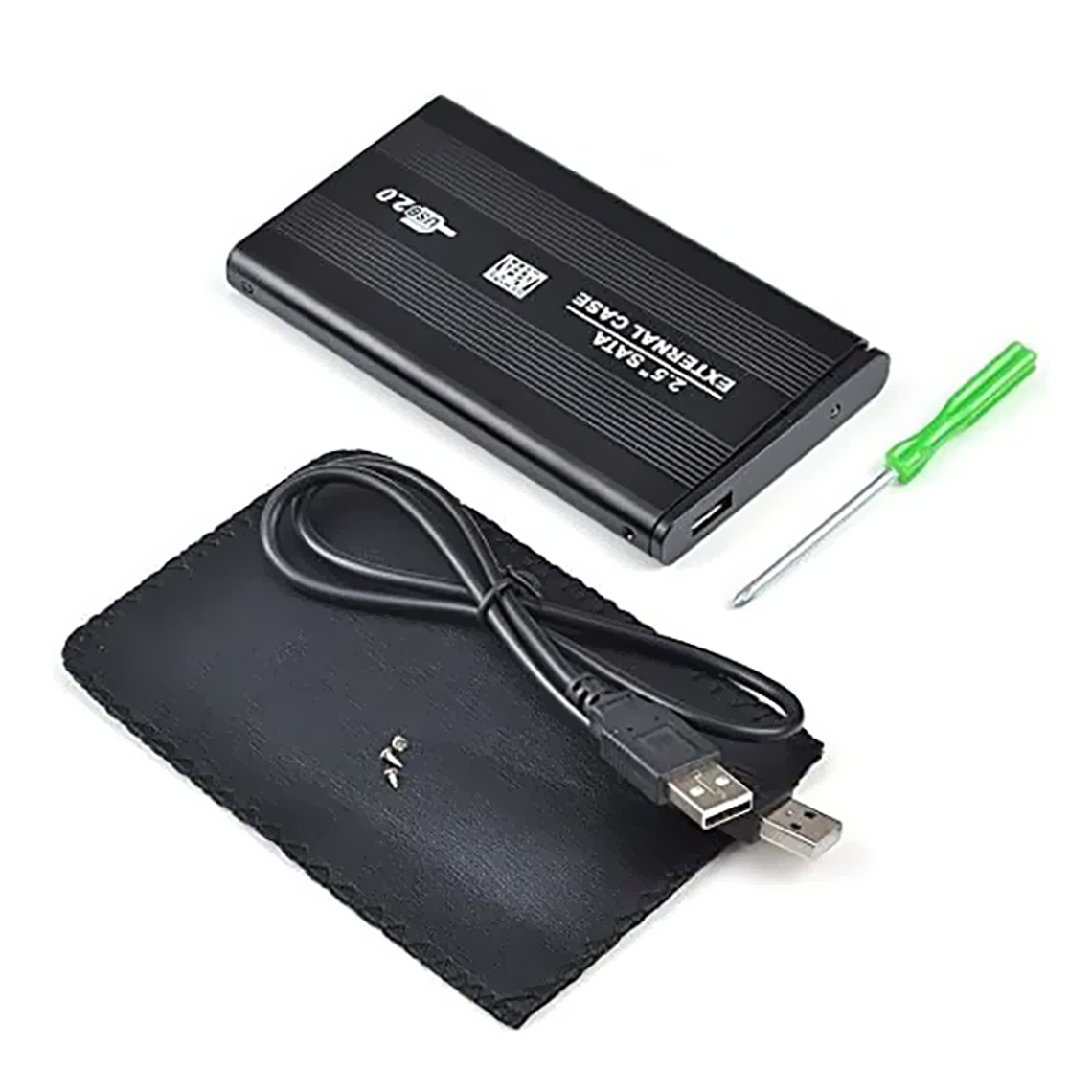 Cofre Case para Disco Duro Sata 2.5 Usb 2.0 HDD 2