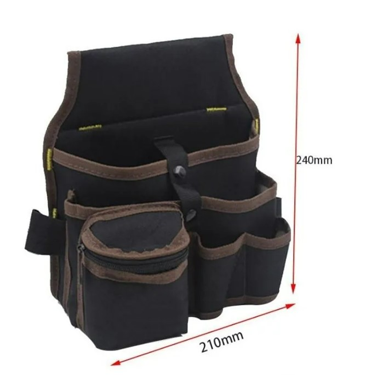 Bolsa Coleto Porta Herramientas 7 Bolsillos Martillo 2