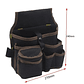 Bolsa Coleto Porta Herramientas 7 Bolsillos Martillo - Miniatura 2