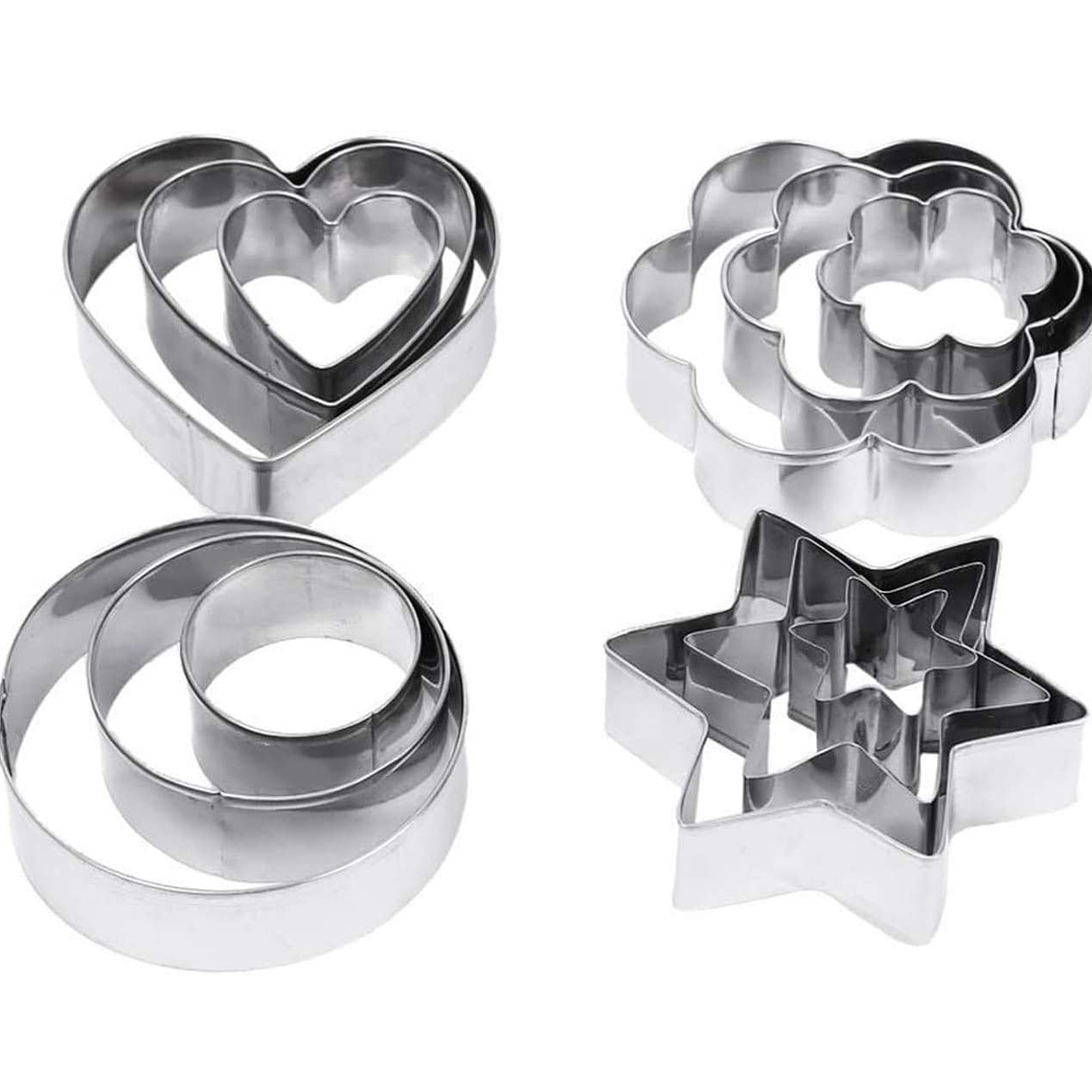 12 Moldes De Galleta Cortador Galletas Moldes Galletas 1