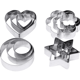 12 Moldes De Galleta Cortador Galletas Moldes Galletas