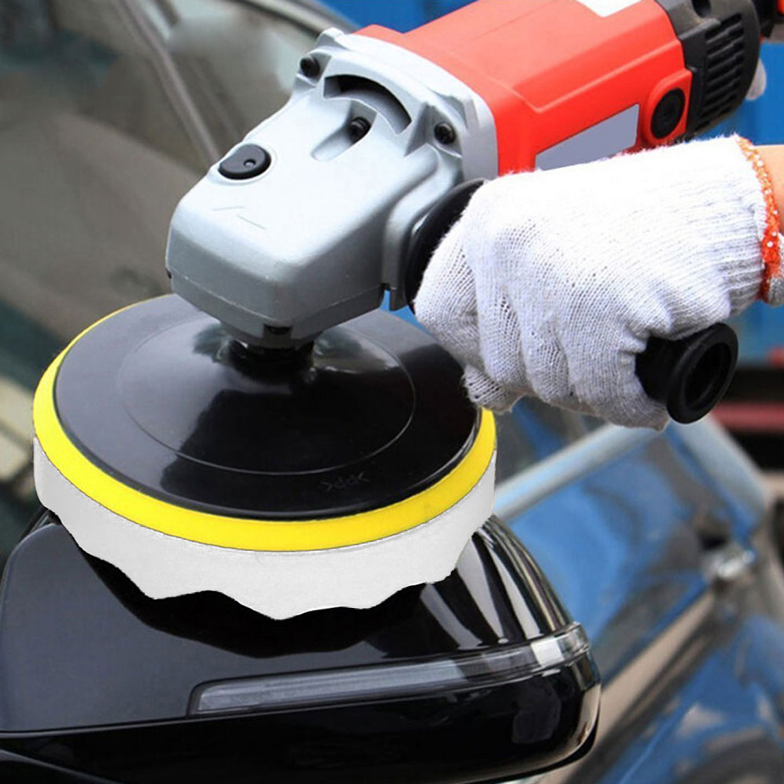 Kit De 10 Piezas Pulir Esponjas Almohadillas Para Auto 3