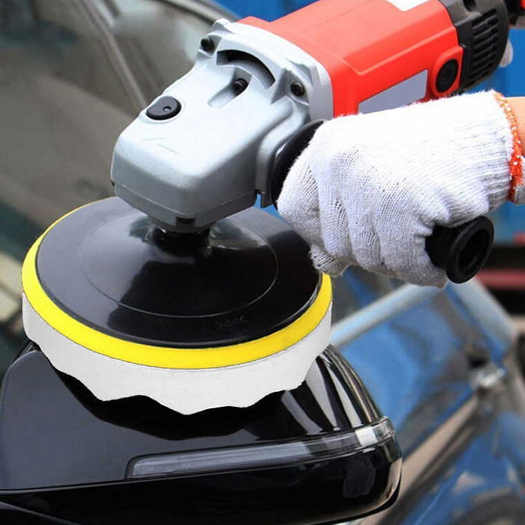 Kit De 10 Piezas Pulir Esponjas Almohadillas Para Auto 3