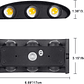 Luz Led Foco Aplique Pared 6 Leds Exterior - Miniatura 8