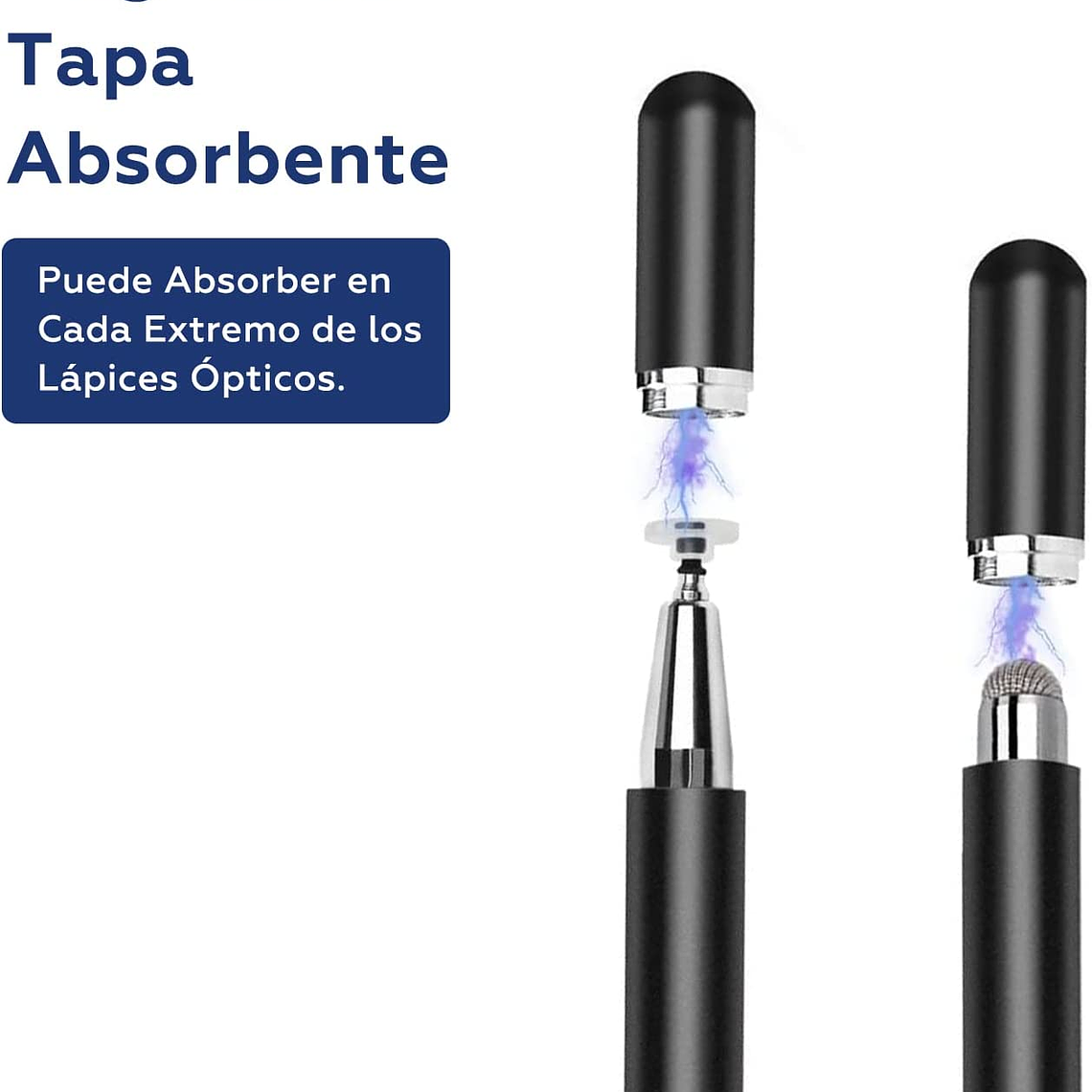 Lapiz Touch Táctil Doble Punta Para iPad Tablet 2