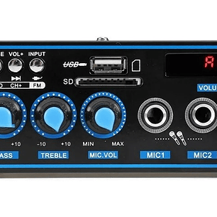 Mini Amplificador Bluetooth Digital Hifi 2ch
