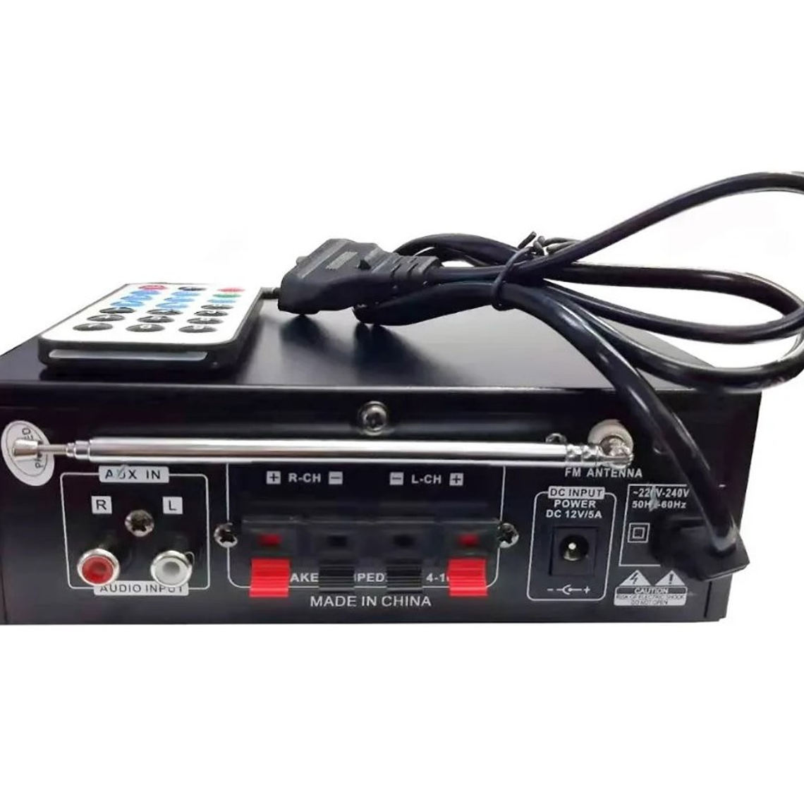 Mini Amplificador Bluetooth Digital Hifi 2ch 4