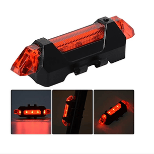 Luces Led Recargables Para Bicicleta