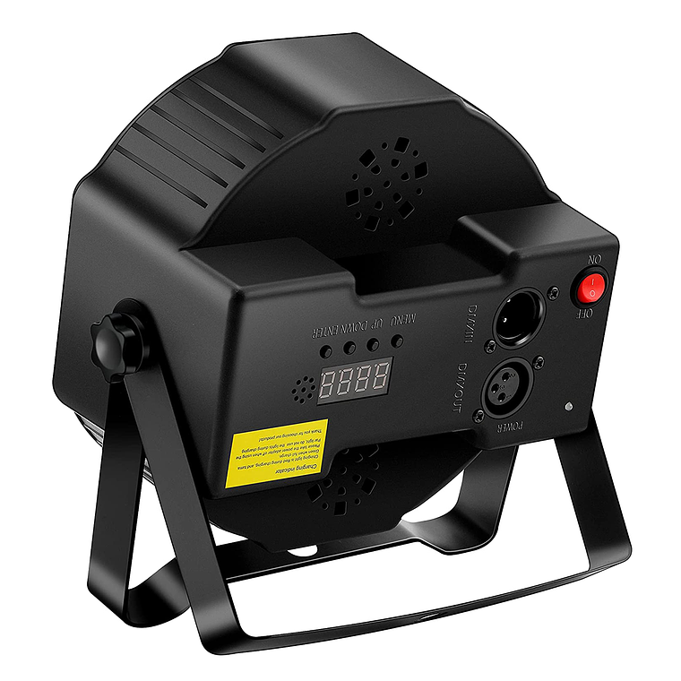 Foco 36 Led Uv Negro Luz Dmx Fiesta Fluor 3