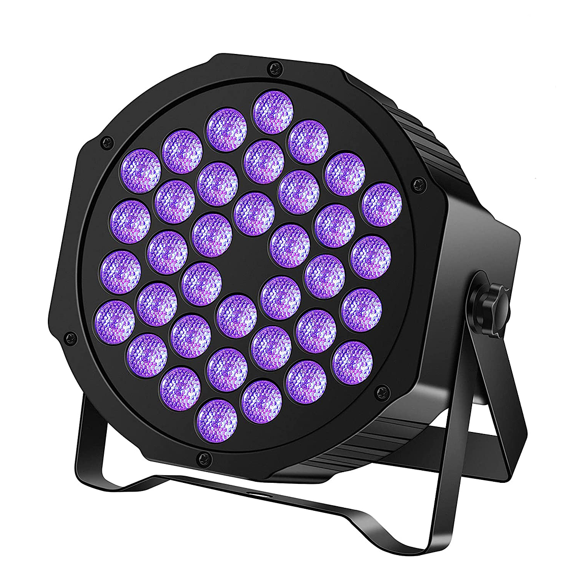 Foco 36 Led Uv Negro Luz Dmx Fiesta Fluor 1