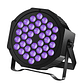 Foco 36 Led Uv Negro Luz Dmx Fiesta Fluor - Miniatura 1